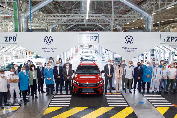 VOLKSWAGEN NAVARRA INICIA LA PRODUCCIÓN EN SERIE DEL NUEVO TAIGO EN EXCLUSIVA PARA TODA EUROPA