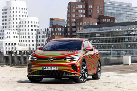 suv id5 gtx volkswagen eléctrico frontal