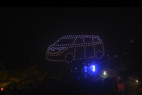 espectaculo drones en sitges bulli terramar