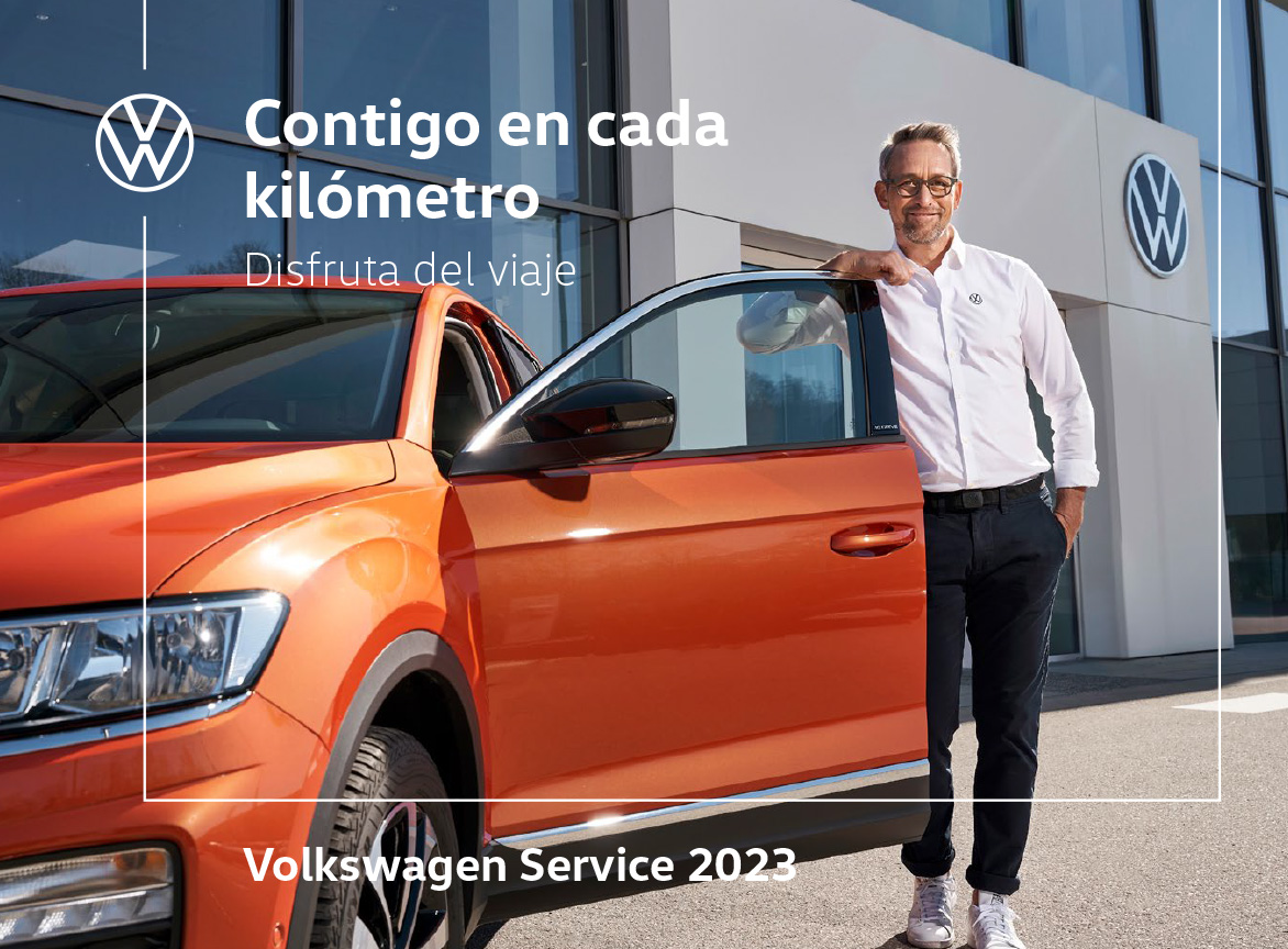 libro de servicio y mantenimientos VW service 2023