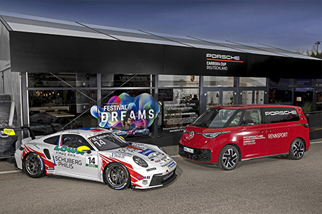 ID buzz coche asistencia de porsche