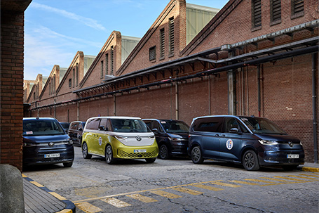 Volkswagen Vehículos Comerciales cede 95 vehículos para la Presidencia española del Consejo de la UE