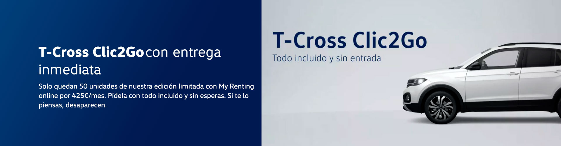 T‑Cross Clic2Go