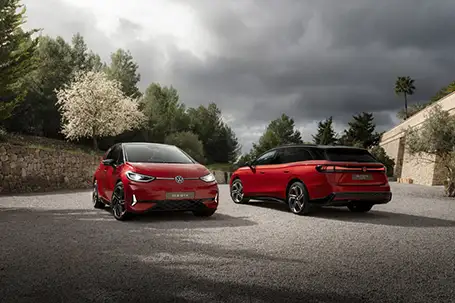 Doble estreno mundial del ID.3 GTX y el ID.7 GTX Tourer: Volkswagen ofrece los primeros datos y fotos de los dos deportivos eléctricos