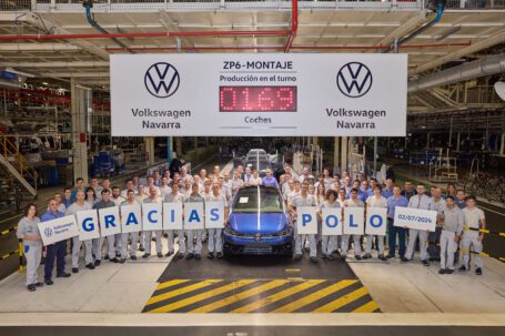 El volkswagen polo abandona Navarra para irse a suráfrica