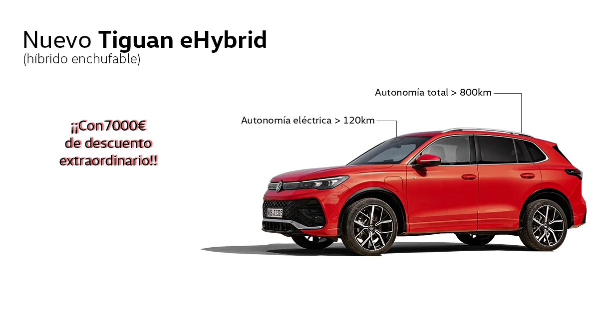 oferta volkswagen tiguan ehybrid VASA guipuzcoa Donostia bizkaia Durango 2024