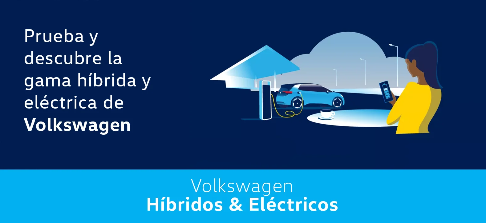Prueba la gama híbrida y eléctrica de volkswagen 2