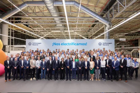 Volkswagen Navarra inicia la producción de coches eléctricos